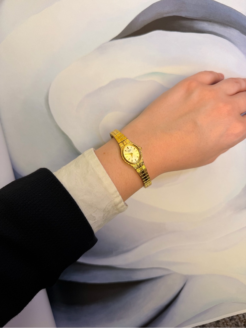 Vintage Citizen Women's Gold-Tone Bracelet Watch with Champagne Dial - Picture 3 of 4